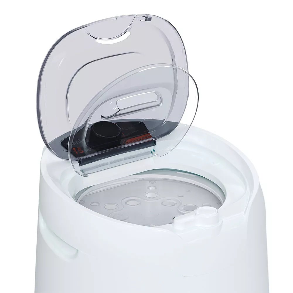 Centrifuga De Roupa Sofia Mais Com Timer Trava de Segurança 15 Kg Roupa Molhada Saída Direcionável Wanke 127V - Imagem 2